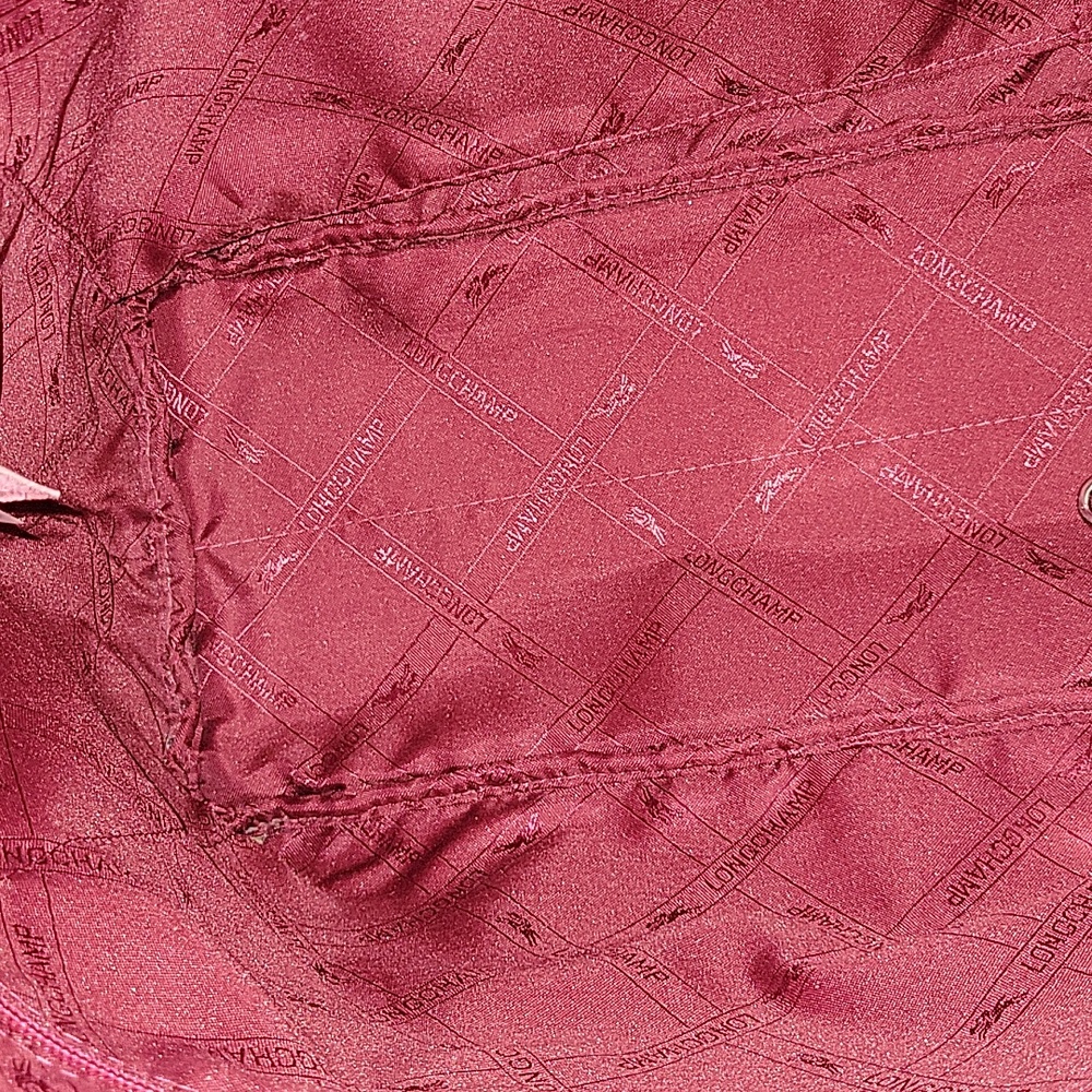Longchamp Pink Pebbled Leather Tote - Picture 11 of 16